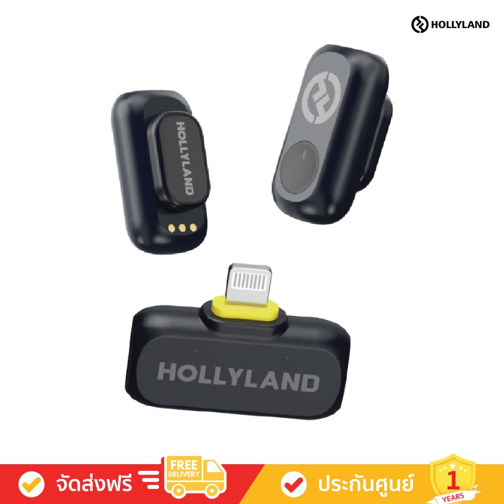 Hollyland「Lark A1 Mini Duo」ブラック Hollyland LARK A1 Mini Duo HL-LARK A1 MINI DUO (WITH USB-C RX)