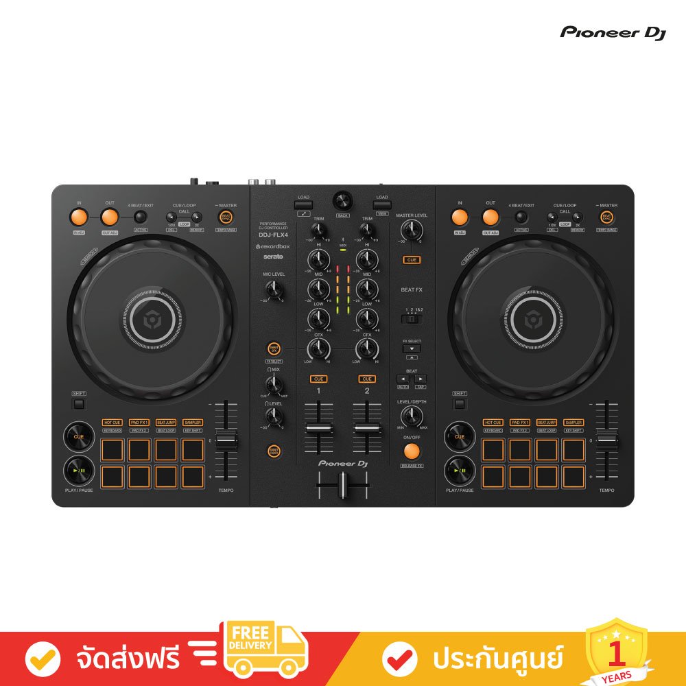 Pioneer DJ DDJ-FLX4 เครื่องเล่น CONTROLLER
