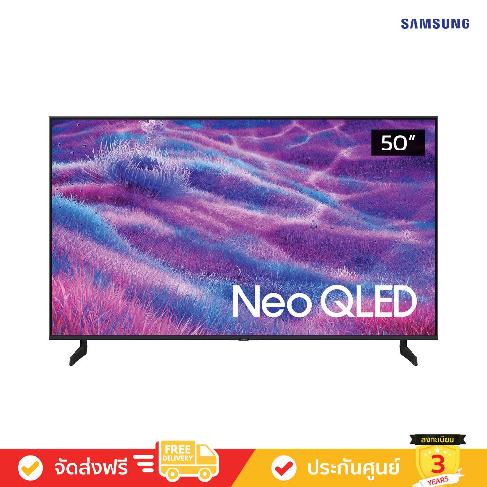 [Pre-Order] Samsung Neo QLED 4K TV รุ่น QA50QN80FAKXXT ทีวีขนาด 50 นิ้ว QN80F Series ( 50QN80F , 50QN80 )