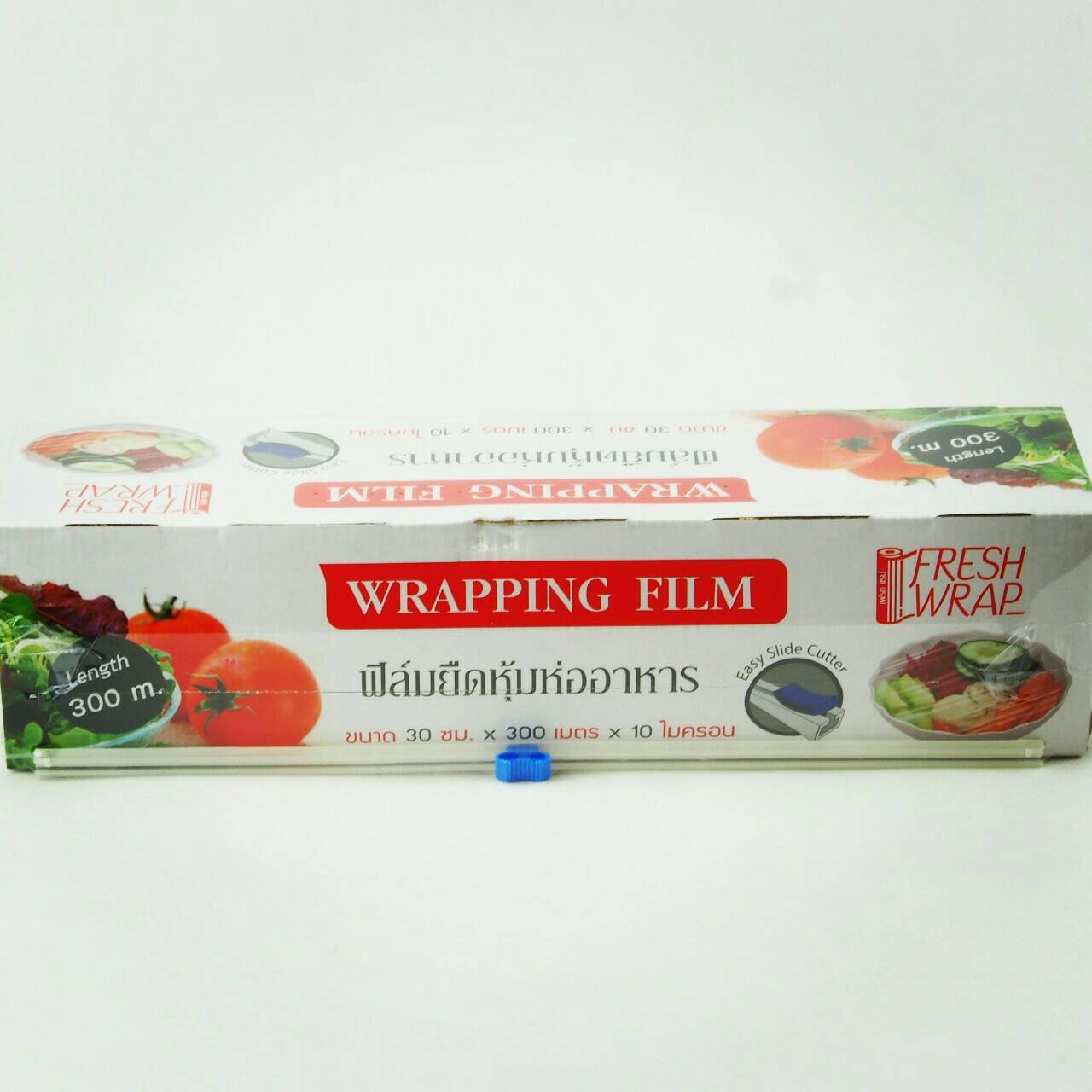 Cling Film with blade 30 cm.x 300 m. x 10 my