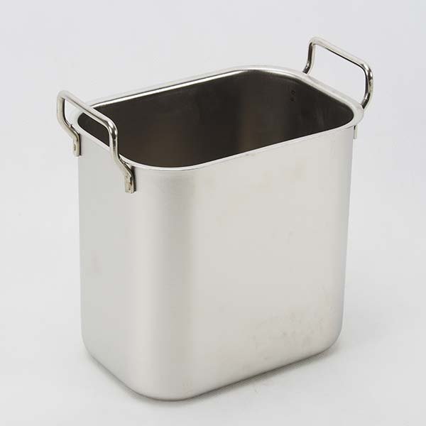 Bain-marie pan ,heavy,stackable,s/s, 15.5x10.5x16 cm.  3 lt.