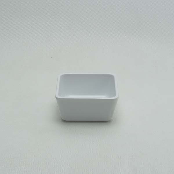 Square bowl 2.75 " White