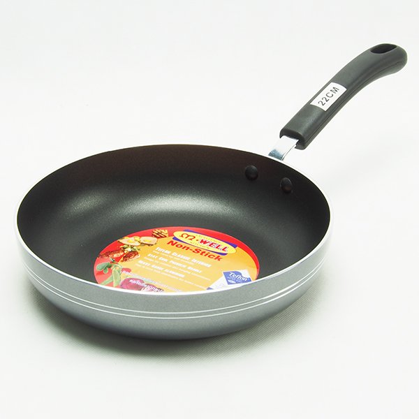 Teflon coated pan 24 cm.