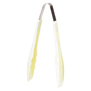 Food Tong (White) 215 mm.