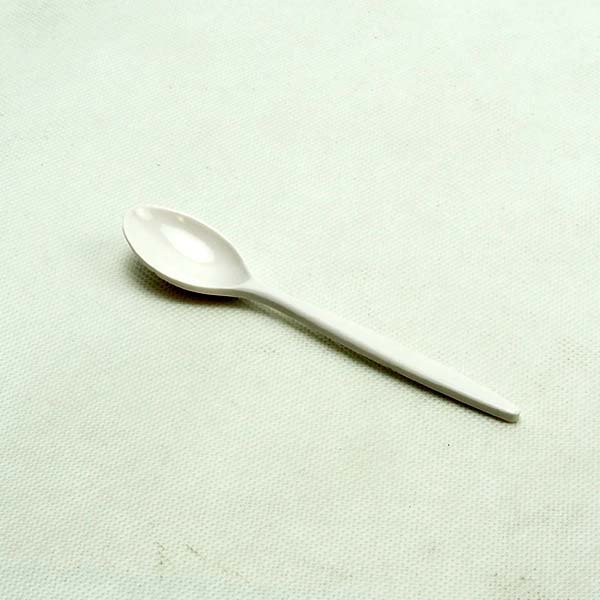 Melamine mini spoon White