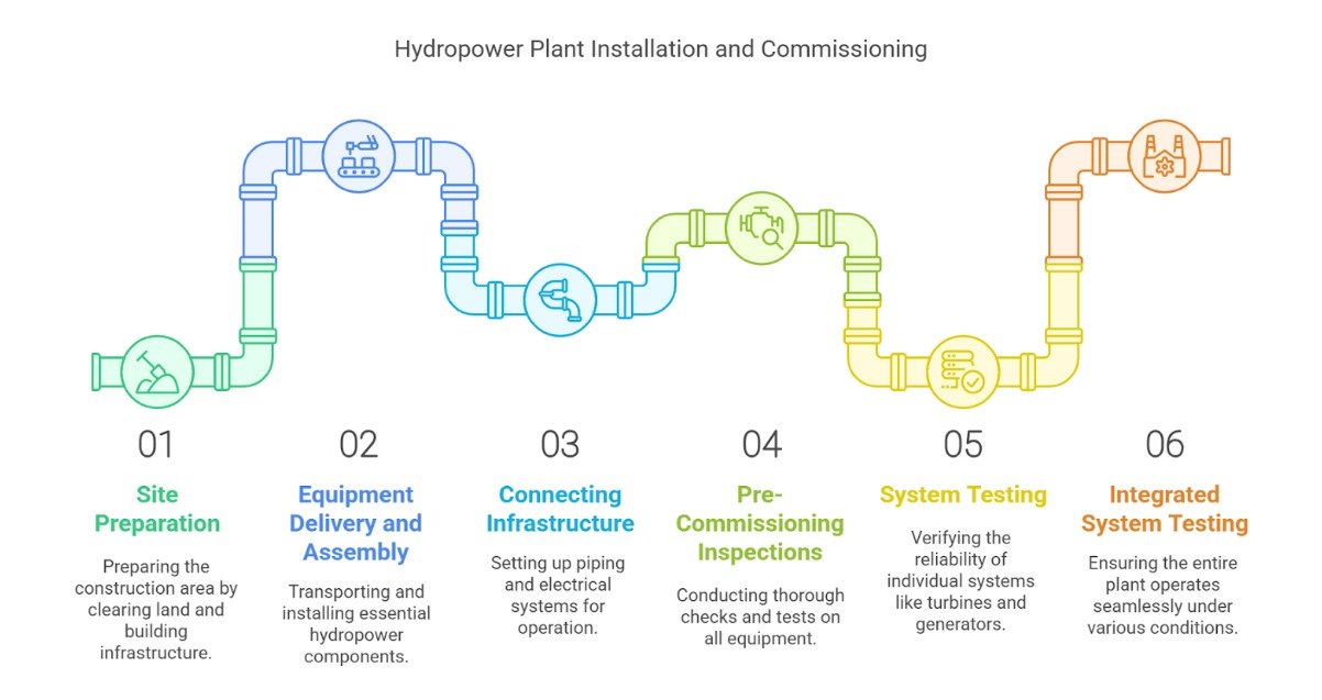 Hydropower Plant Installation and Commissioning