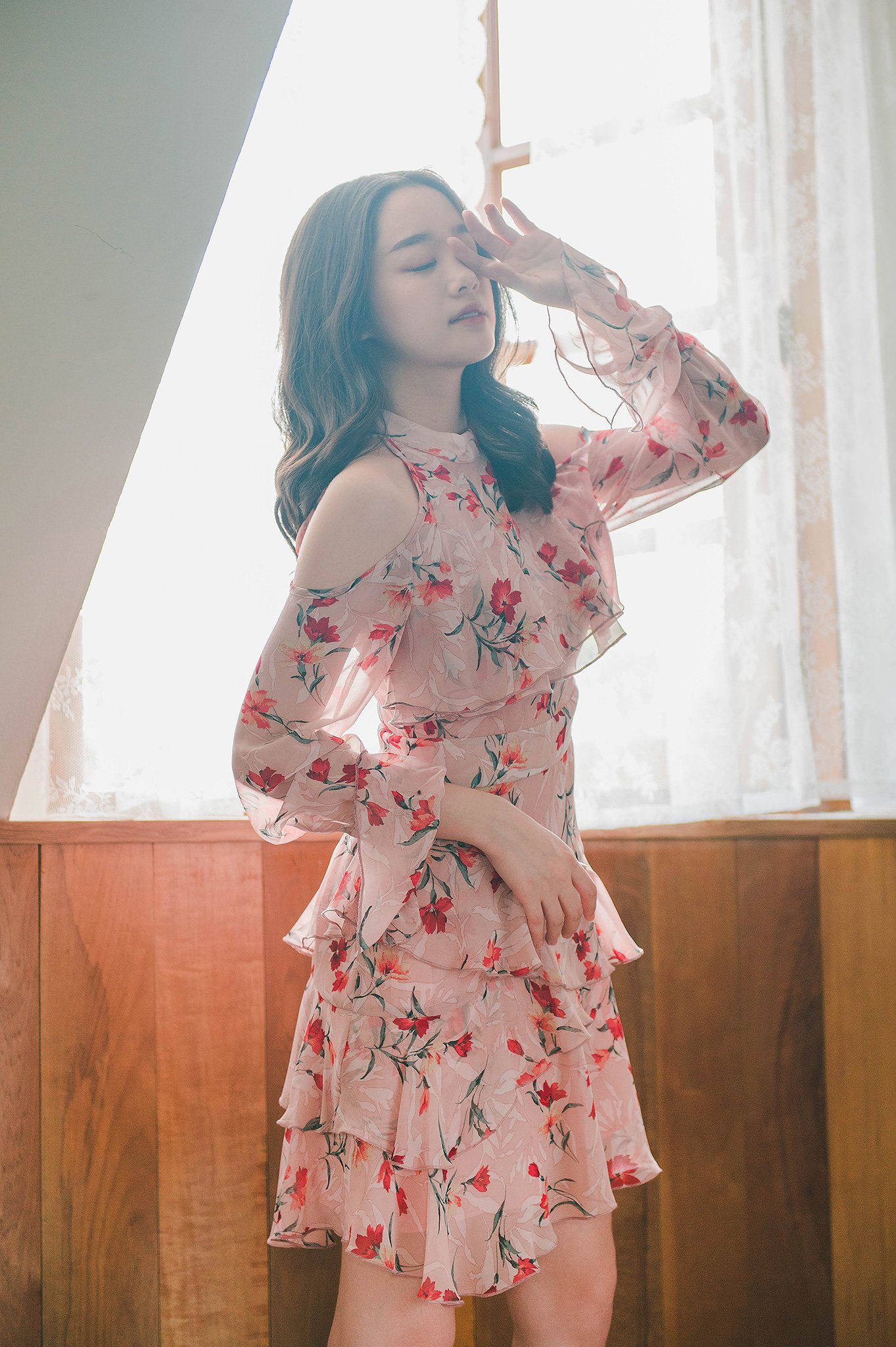 Iris Pink Dress by CACHET