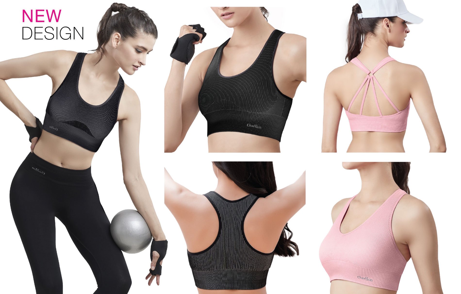 Cherilon Sport Bra สปอร์ตบรา เชอรีล่อน บราออกกำลังกาย