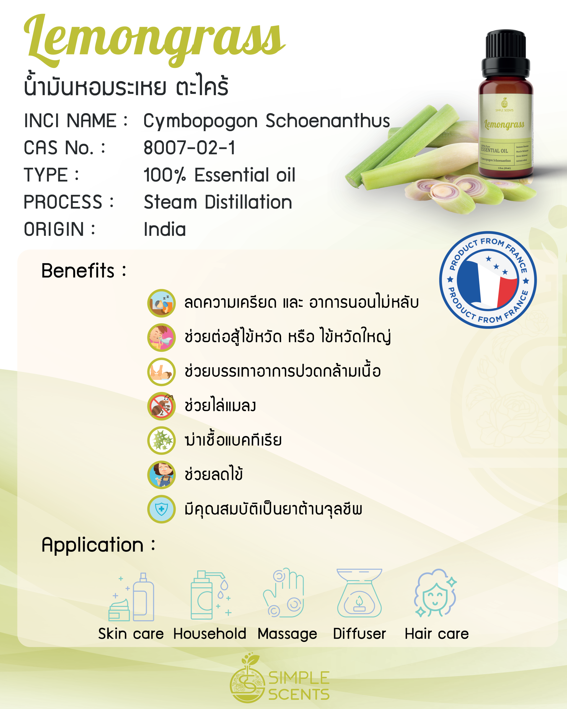 Lemongrass Essential Oil