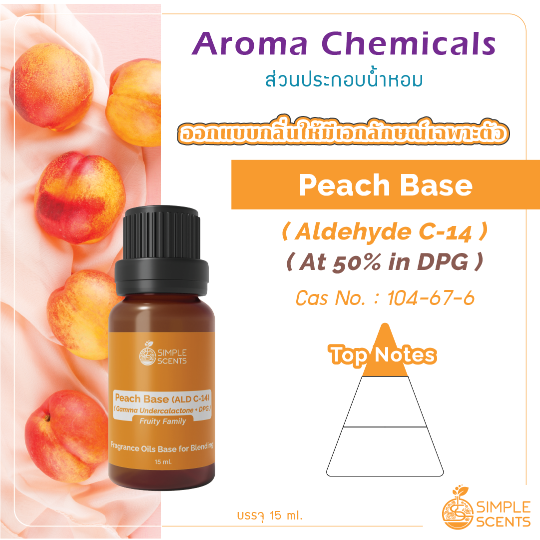 Aroma Chemicals : Aldehyde C-14 / Peach Base - simplescentsdiy