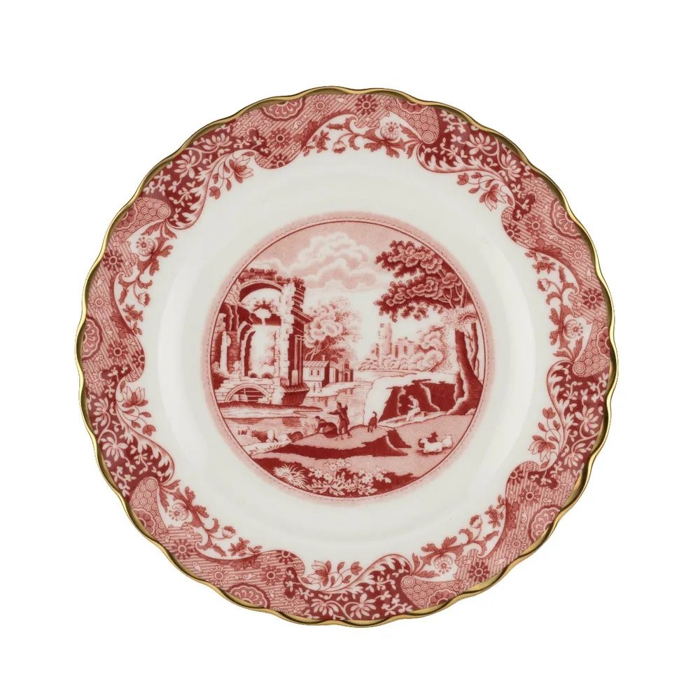 Spode Cranberry Italian 250th Anniversary 6.5 in / 16.5 cm Plate