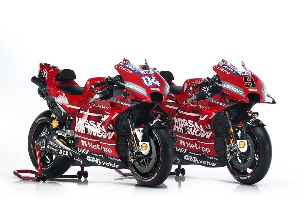 Ducati เปิดตัวรถแข่ง MotoGP 2019