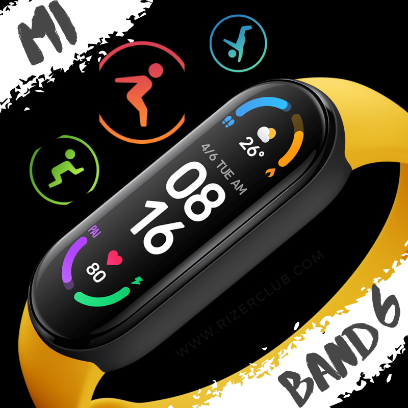 สายรัดข้อมืออัจฉริยะ Mi Band 6 วิธีการใช้งาน สายรัดข้อมืออัจฉริยะ Mi Band 6