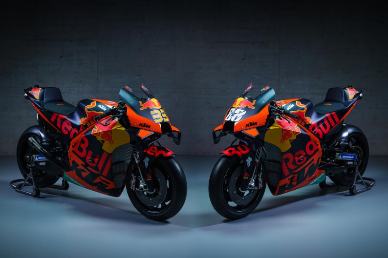 KTM เปิดตัวรถแข่ง MotoGP 2021