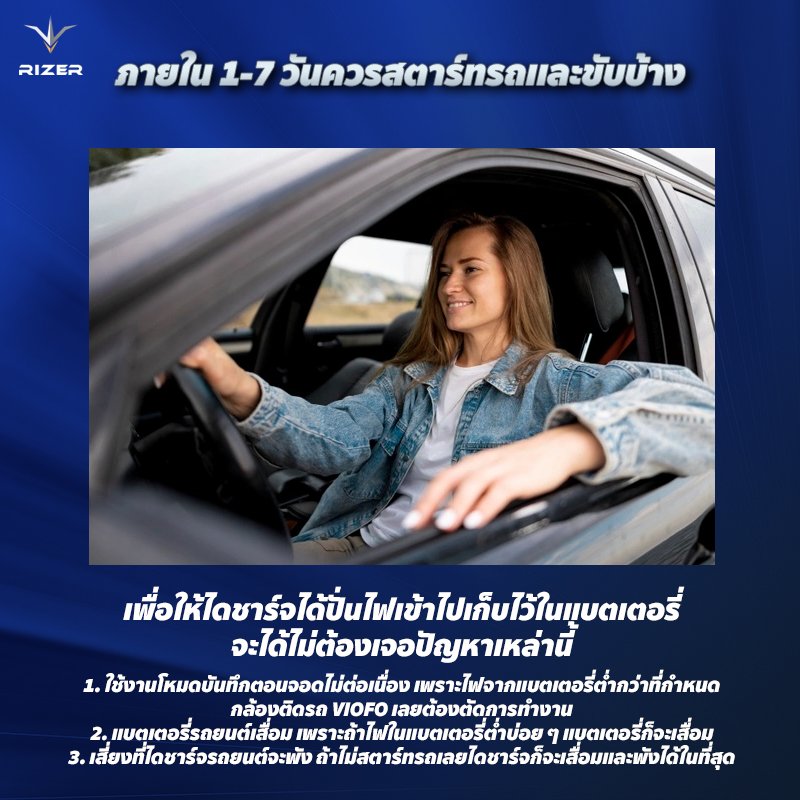 กล้องติดรถยนต์ VIOFO กล้องติดรถยนต์ VIOFO