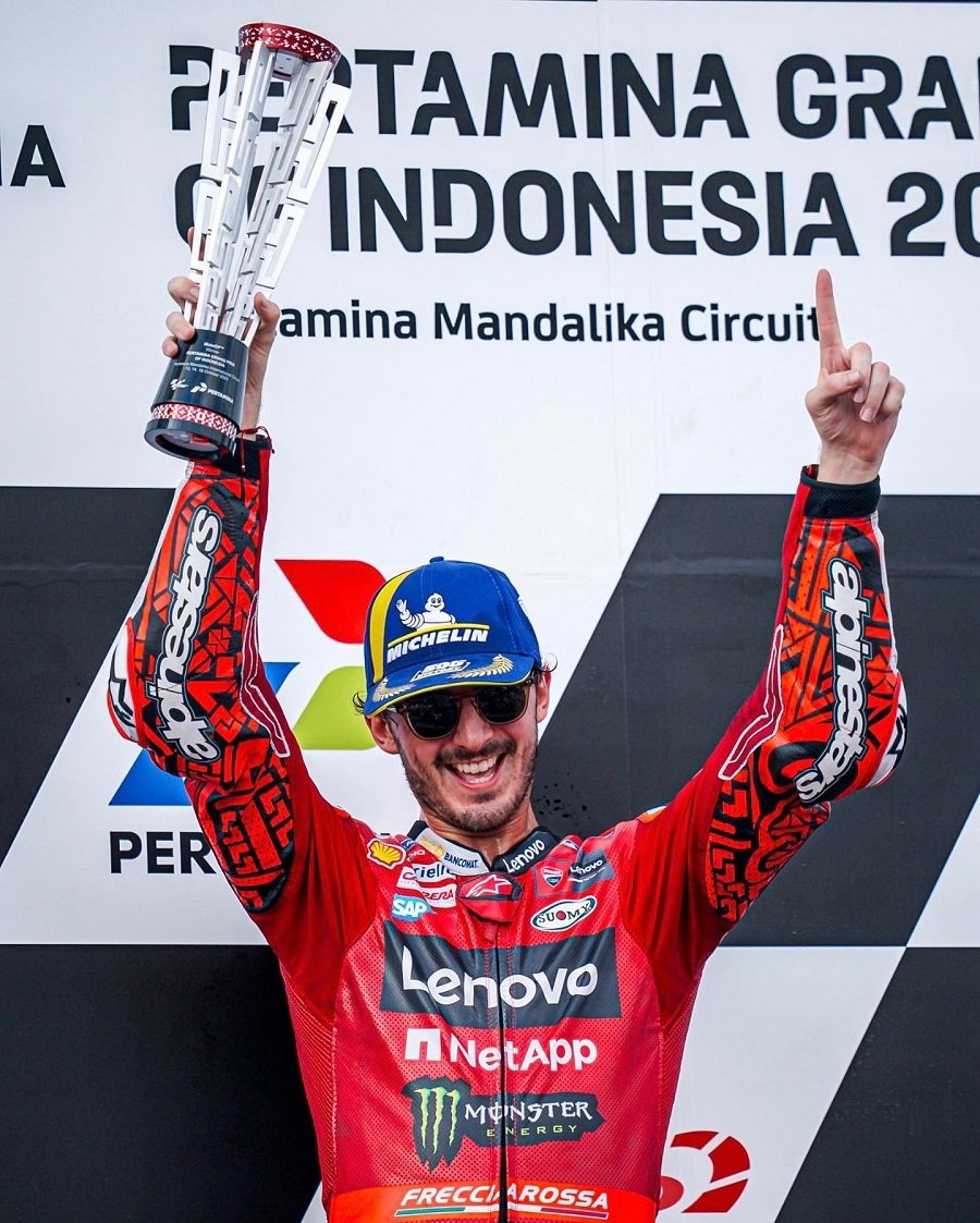 ชัยชนะ Indonesian Grand Prix มีความหมายกับ 'ฟรานเชสโก บันญาญา'