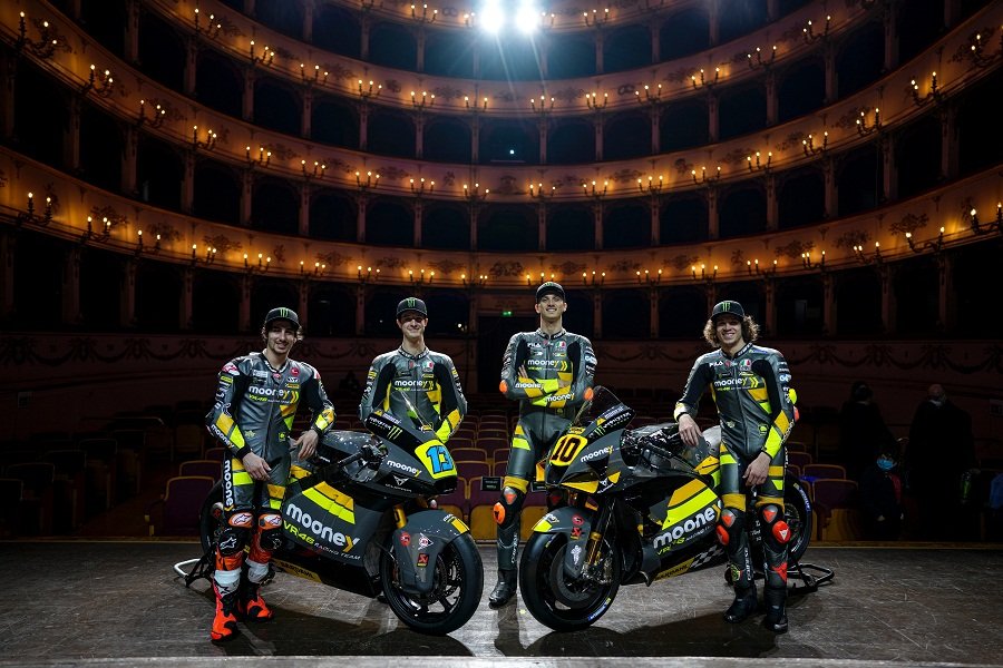Mooney VR46 Racing เปิดตัวรถแข่ง MotoGP & Moto2 2022