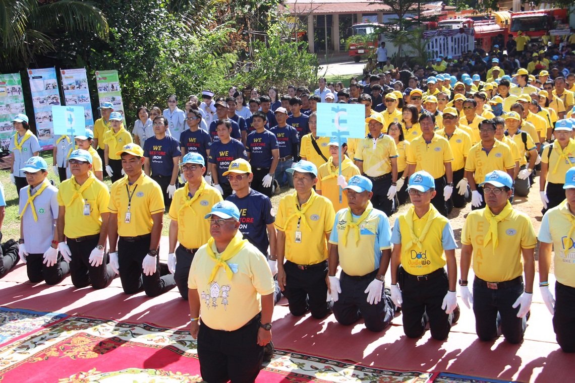 กฟผ. ร่วมฟื้นฟูผู้ประสบอุทกภัยหลังน้ำลด จ.อุบลราชธานี