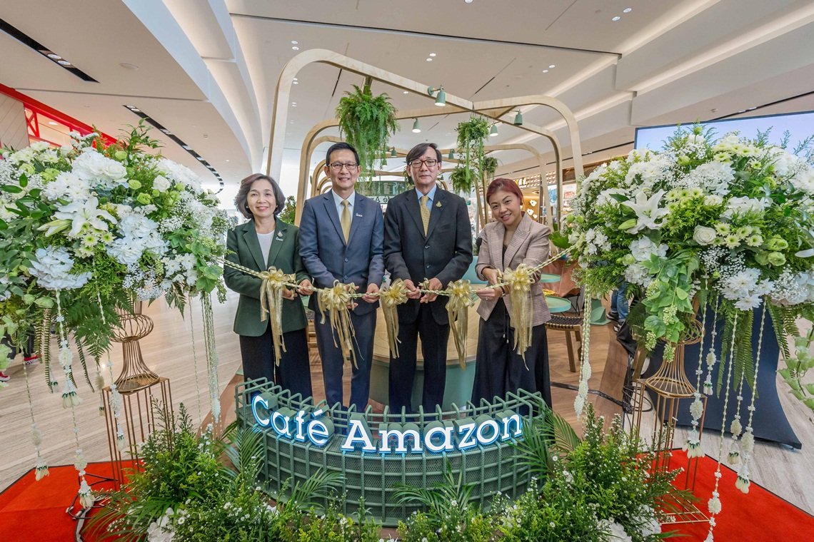 พีทีที โออาร์ เปิด คาเฟ่ อเมซอน ในสิงคโปร์