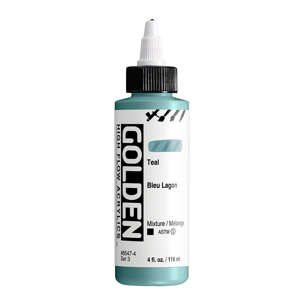 สีอะคริลิค เนื้อเหลว เกรดอาร์ตติส : Teal