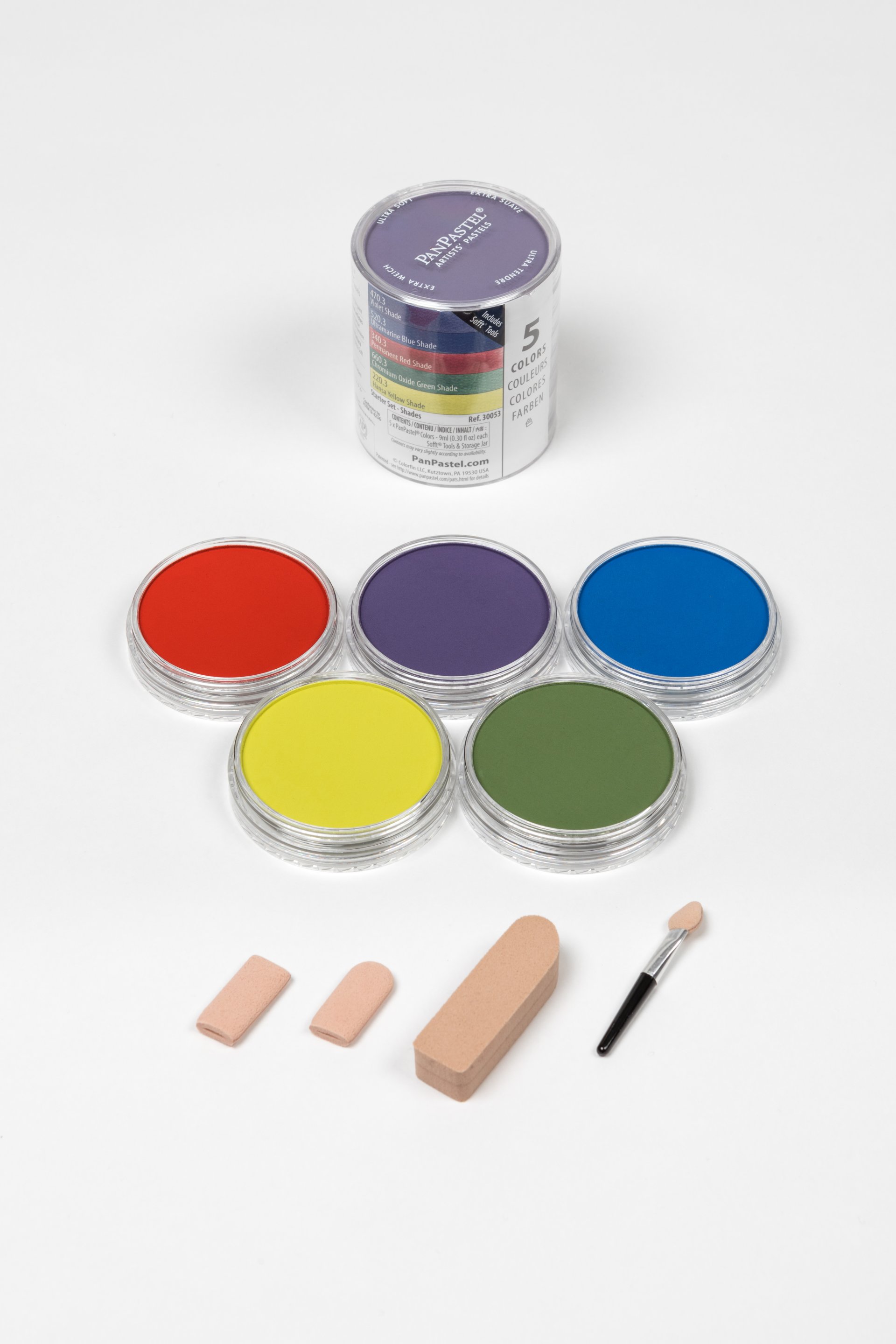 ตลับสีพาสเทล Set 5 Starters / Golden Acrylic Colors 9ml
