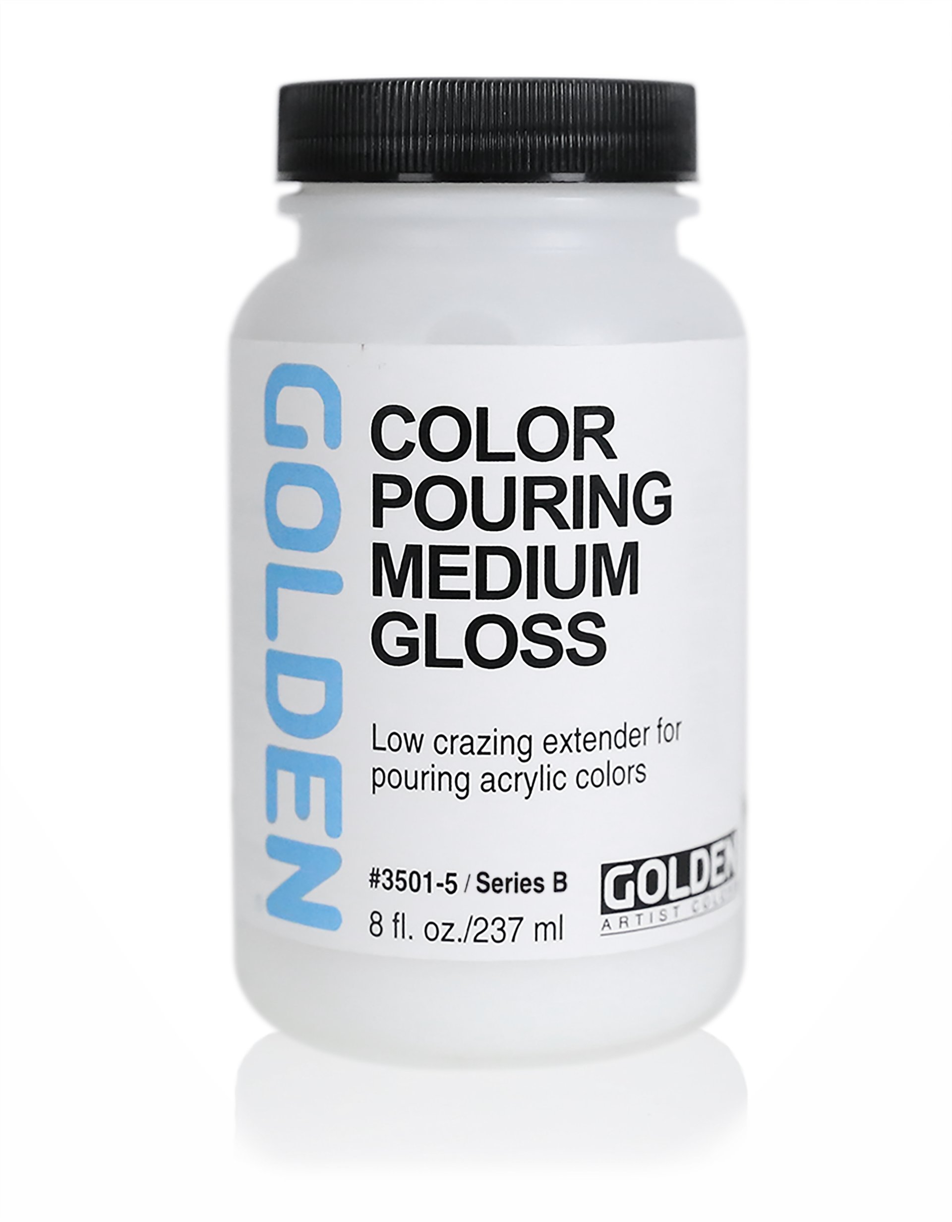 Golden สื่อผสม สีอะคริลิค : Color Pouring Medium Gloss
