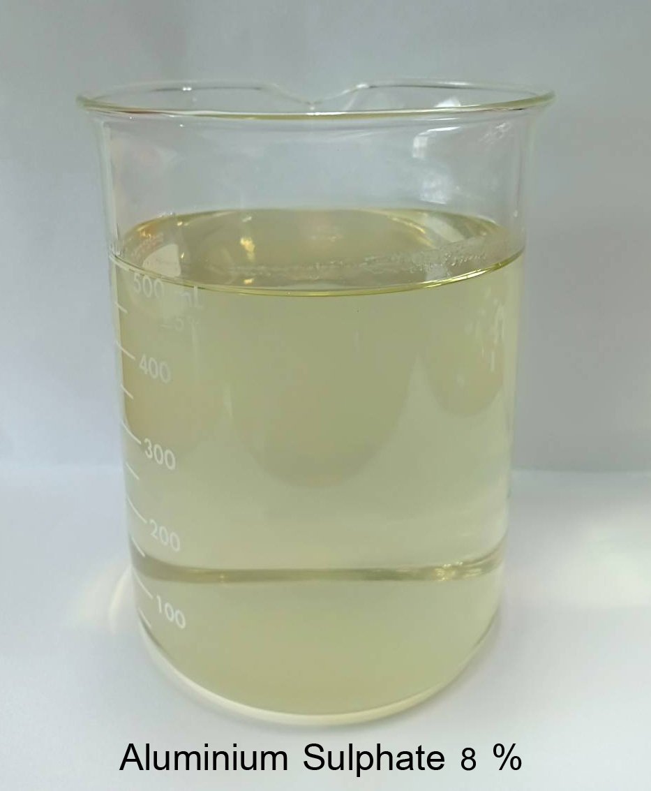สารส้มน้ำ 8% (Aluminium Sulphate 8%)