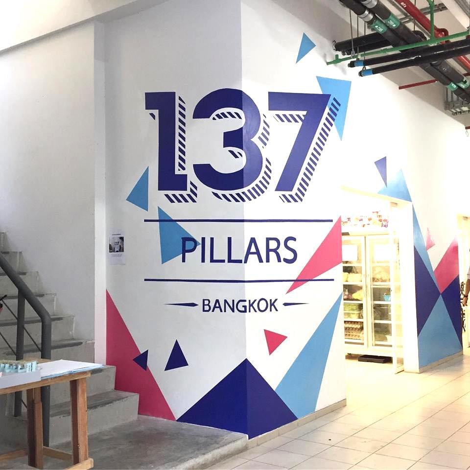 "137 Pillars Suites & Residences" 3D Wall Painting