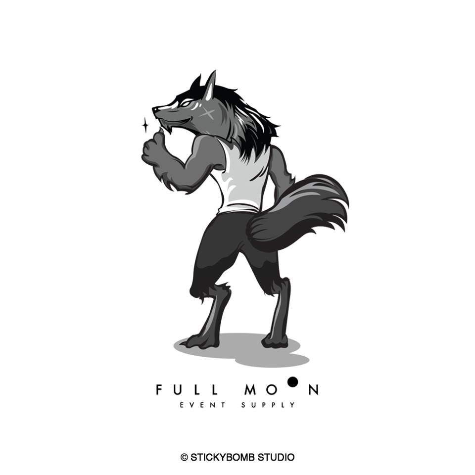 "Fullmoon" Mascot Design