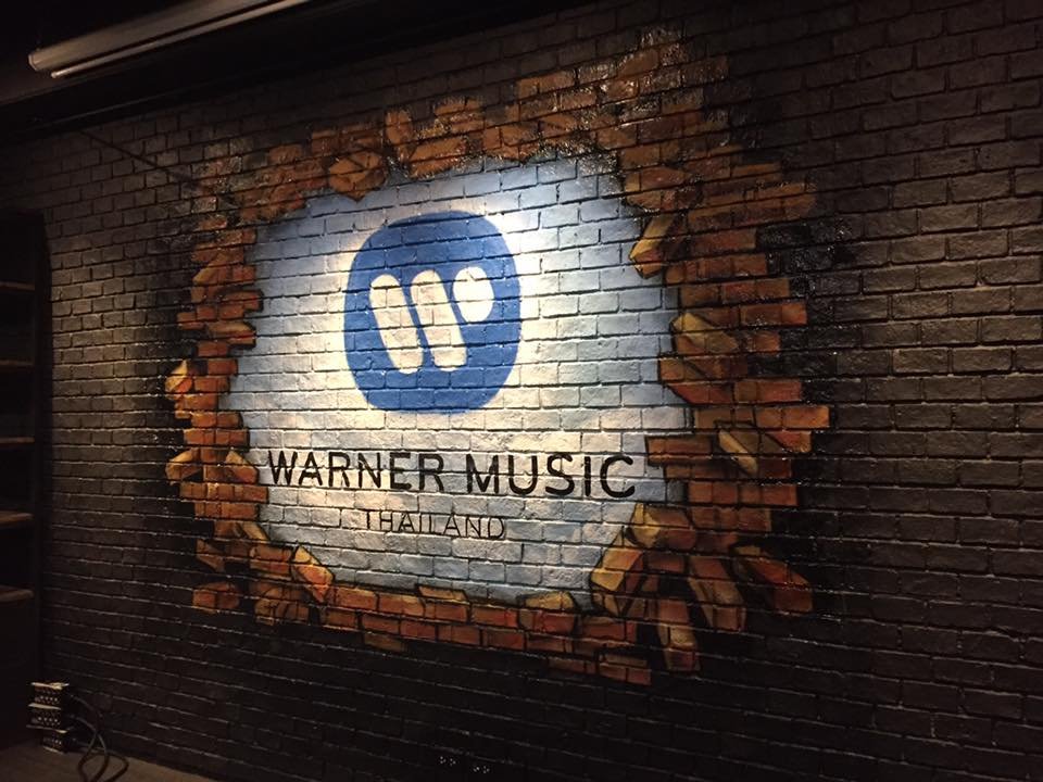 "Warner Music" Office Painting