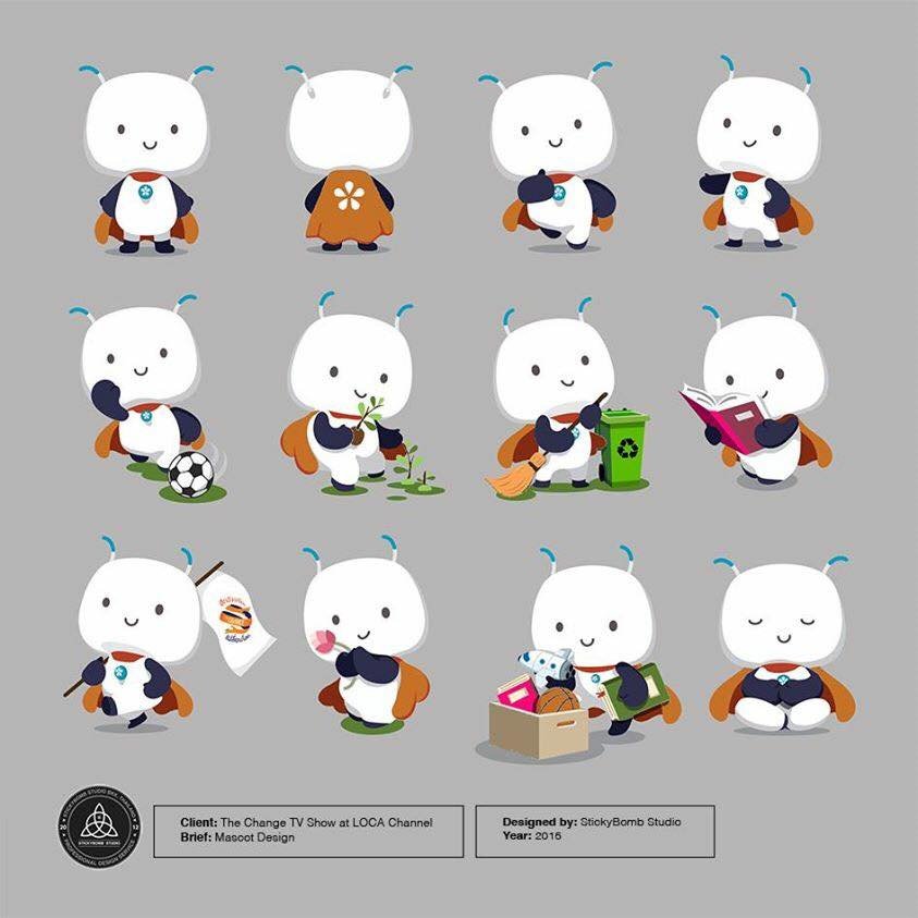 "The Change" Mascot Design