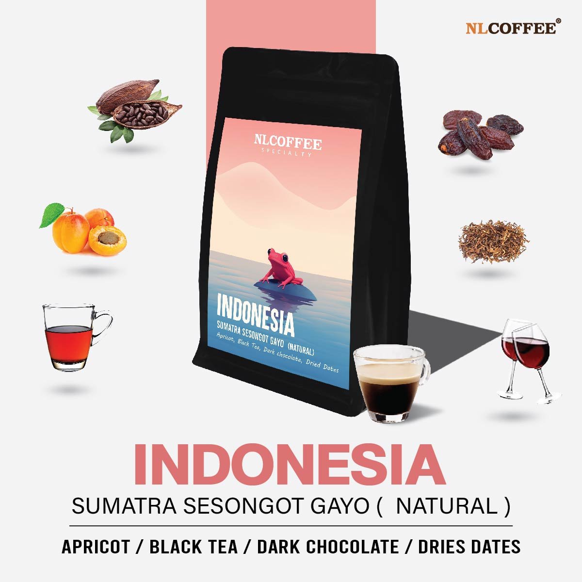 INDONESIA : Sumatra Sesongot Gaya (Natural)