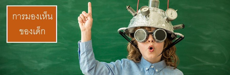 การมองเห็นของเด็ก การมองเห็นของเด็ก