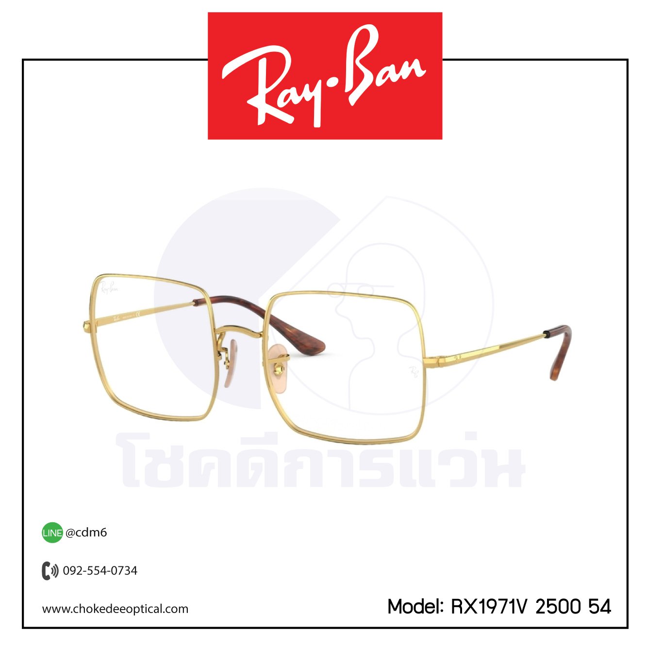 Rayban RX1971V 2500 54 