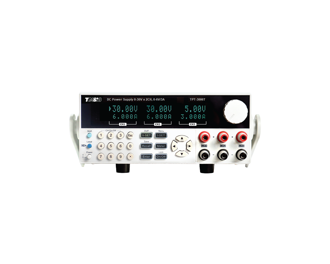 Tp Power Plus TPT-T series ♦ Triple-output Programmable DC Power Supply (270 ~ 540W)