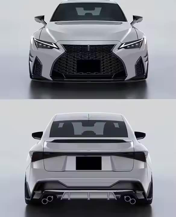 ชุดลิ้นคาบอนรอบคัน สำหรับ IS300h F Sport