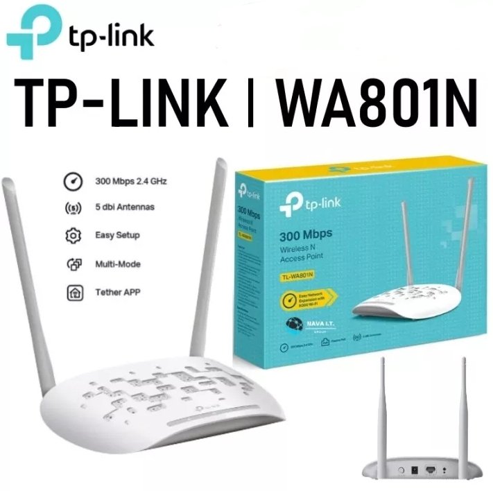 Tp-Link Access Point (Tl-Wa801N) Wireless N300 Poe อุปกรณ์กระจายสัญญาณ  Wi-Fi - Ithutstore