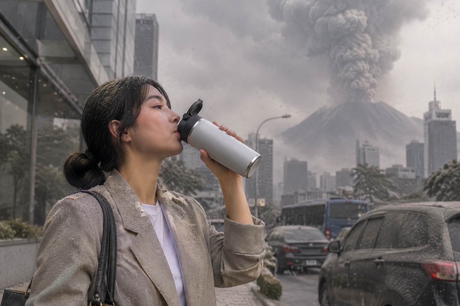 Waspada Erupsi Gunung Berapi dan Pentingnya Ketersediaan Air Minum di Tengah Situasi Darurat