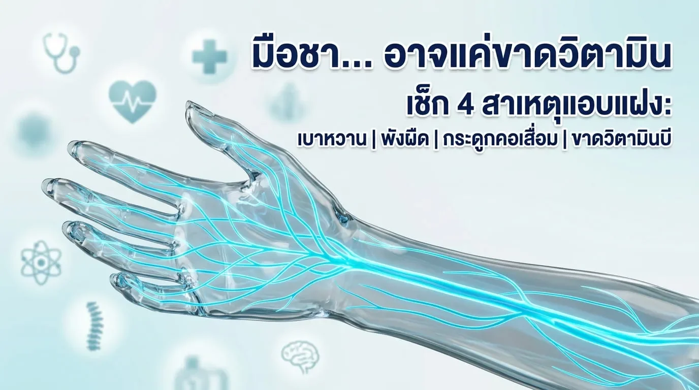 สาเหตุอื่นๆ ที่ทำให้เกิดอาการมือชา