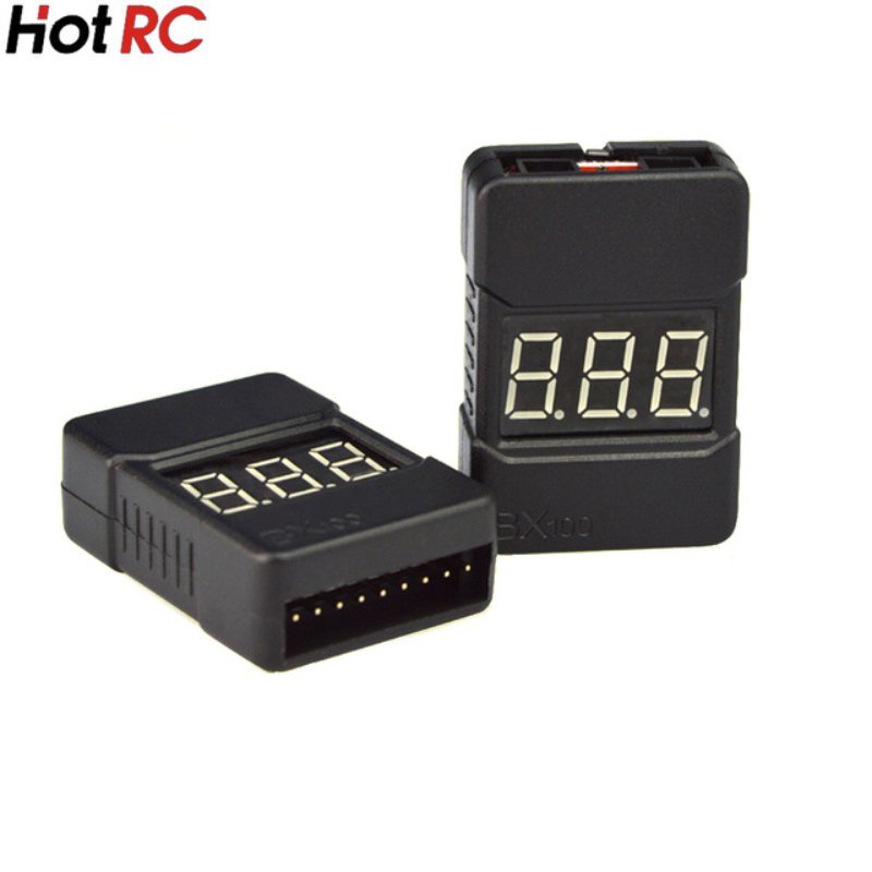HotRC BX100  Alarm Battery Li-po 2-8S Buzzer