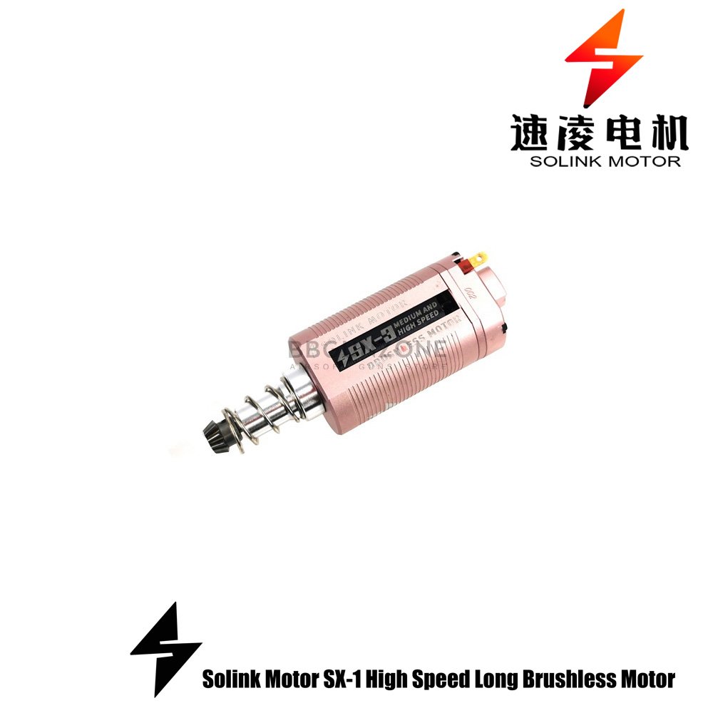 SOLINK SX-3 MEDIUM AND HIGH SPEED BRUSHLESS MOTOR