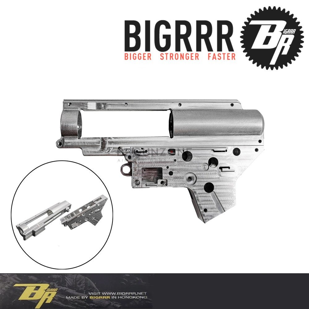Bigrrr เสื้อเกียร์ V.2 GearBox Sprit QD CNC Aluminium 8mm
