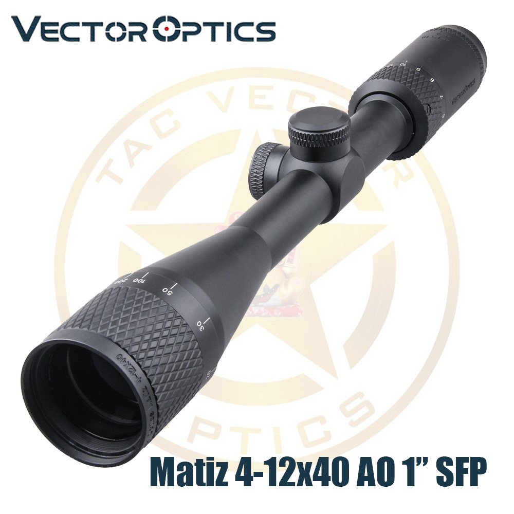 vector optics Matiz 4-12x40 AO 1” SFP