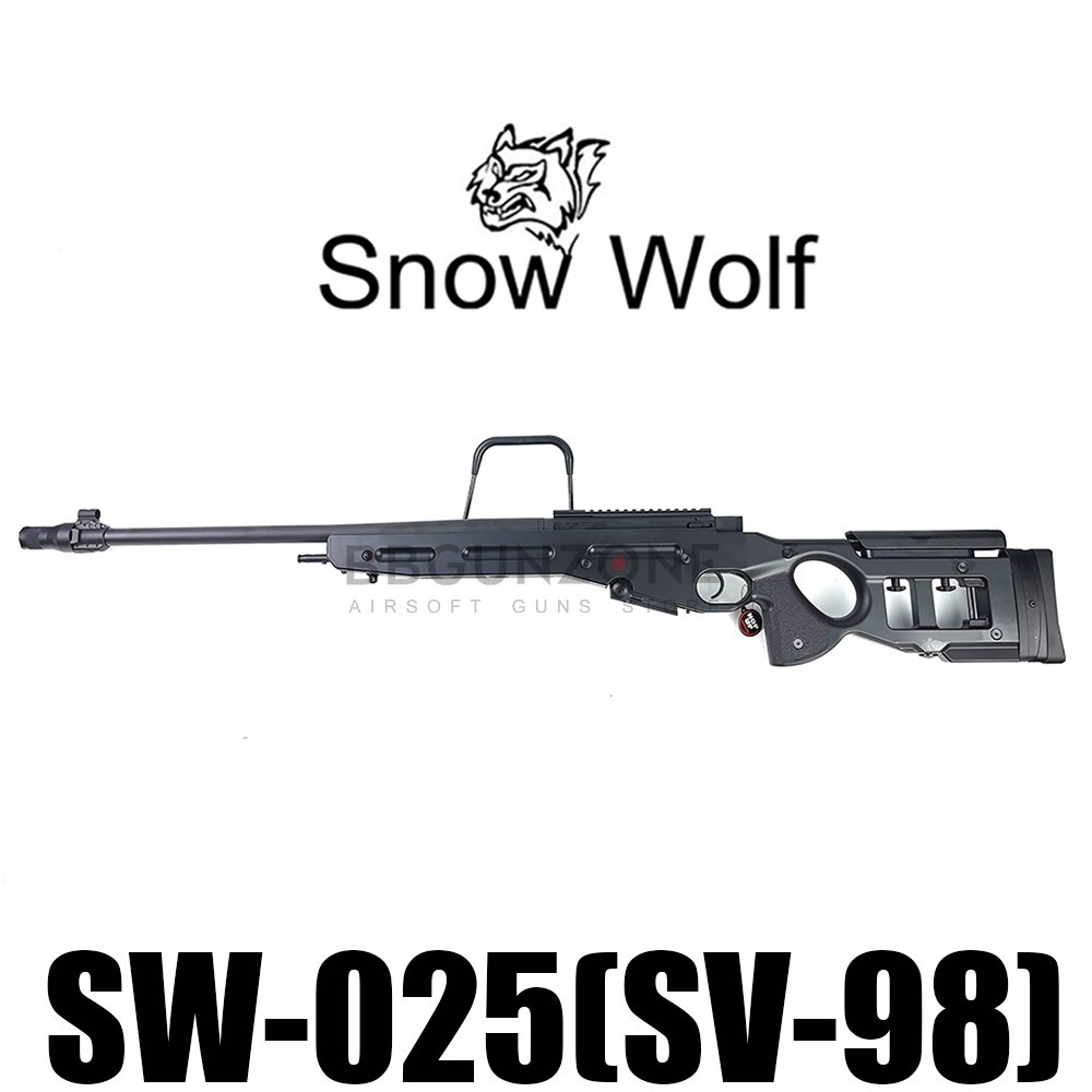 Snow wolf SV-98 SW-025 สีดำ