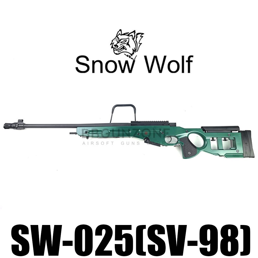 Snow wolf SV-98 SW-025 สีเขียว