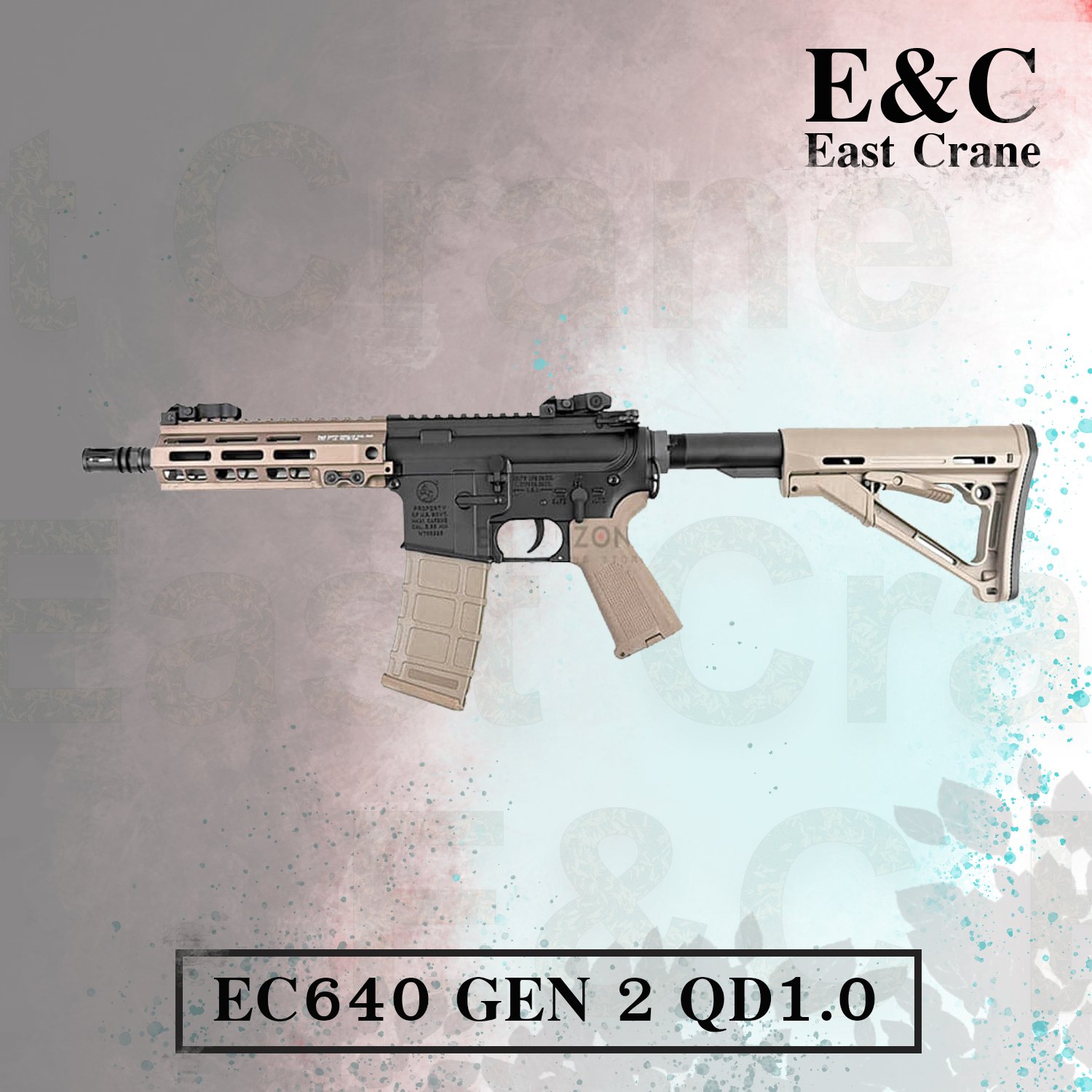 E&C 640 S2 : URGI MK8 M-LOK  7 นิ้ว DE GEN2 QD1.0