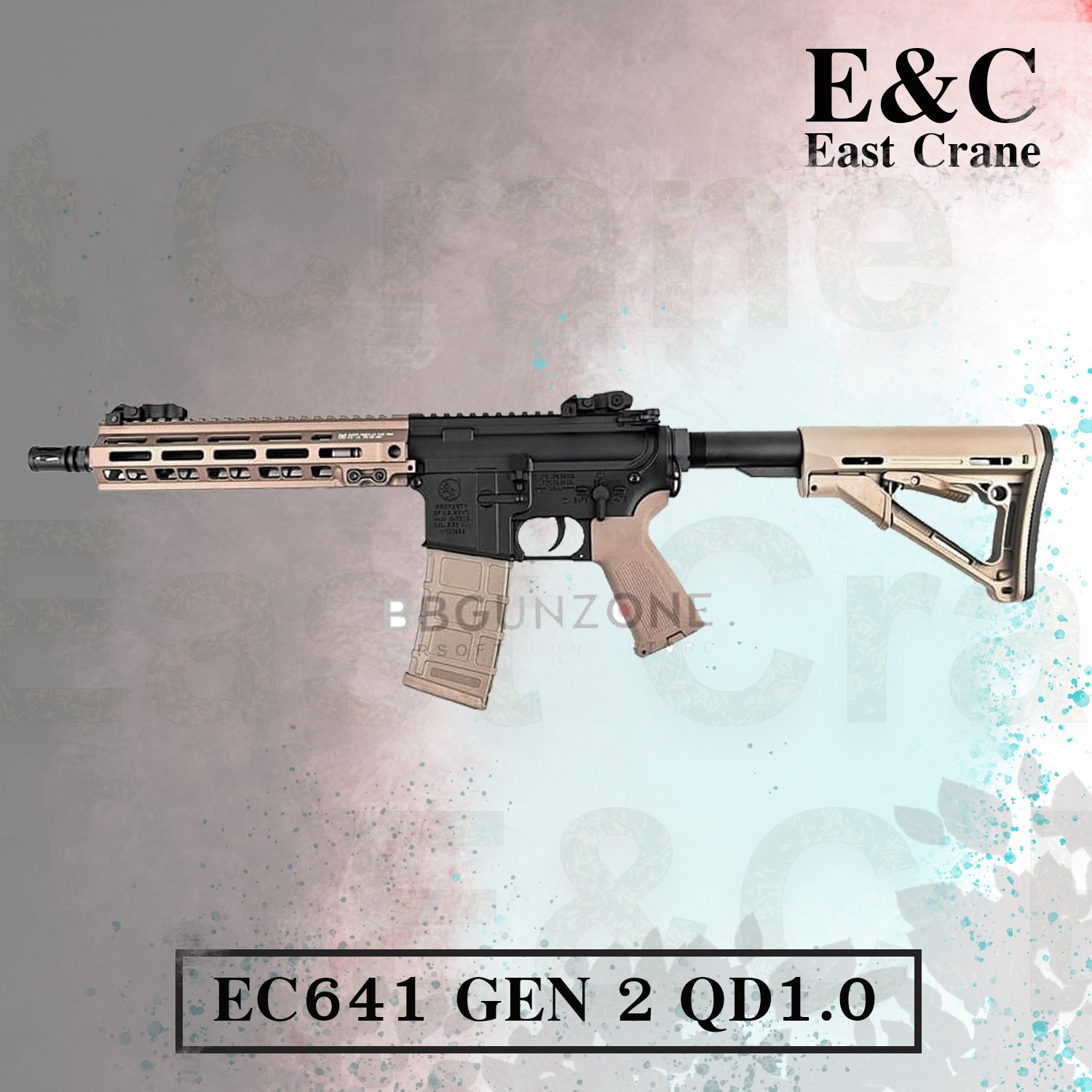E&C 641 S4 : URGI MK8 M-LOK  9.5 นิ้ว DE GEN 2 QD1.0