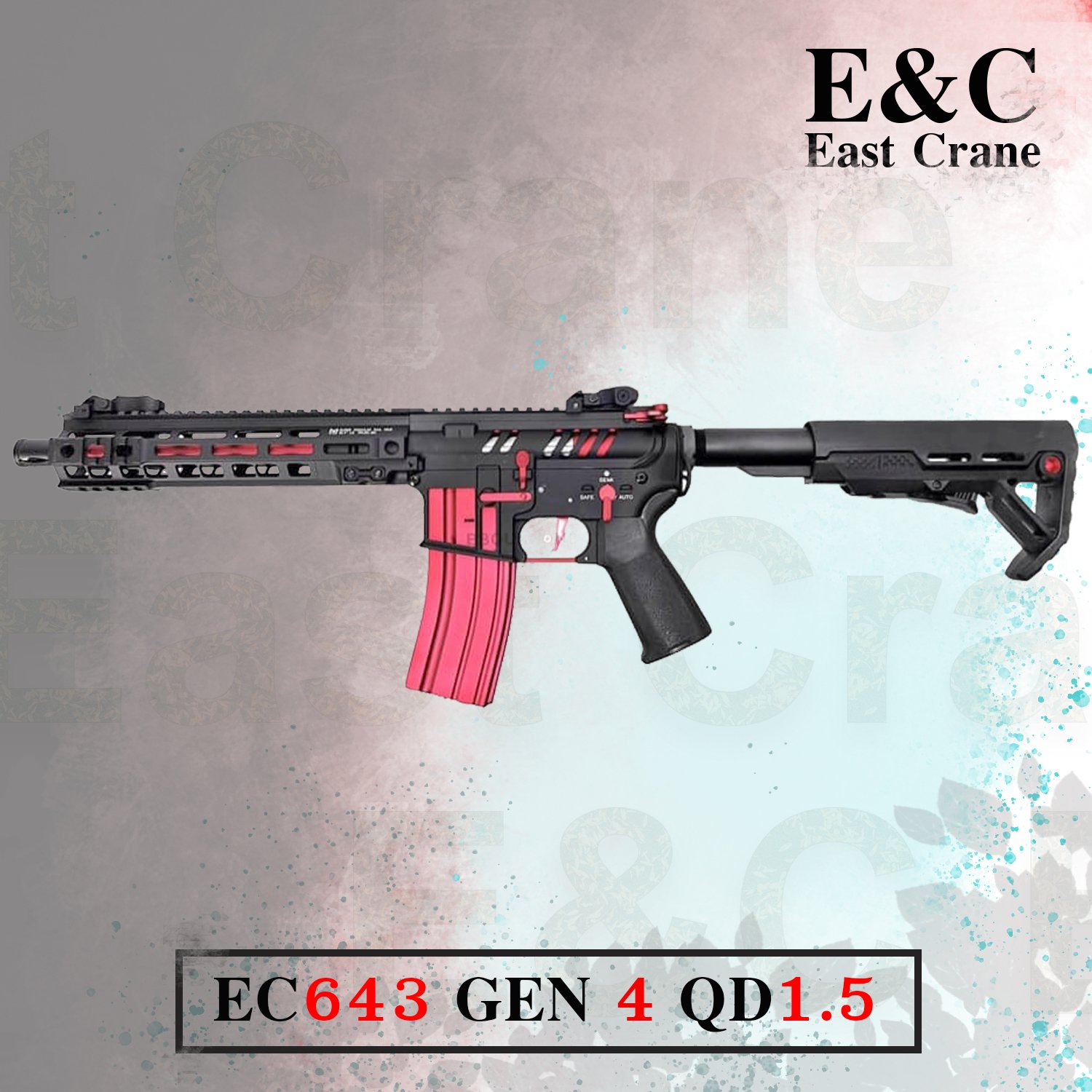 E&C 643 S3 M4 URGI CUSTOM MK8 10.5" M-LOK QD1.5