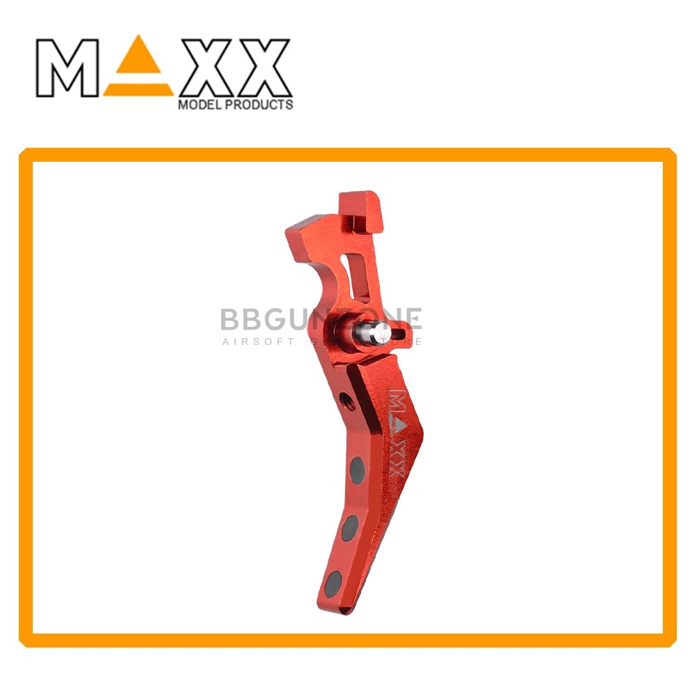 CNC Aluminum Advanced Trigger (Style B) RED