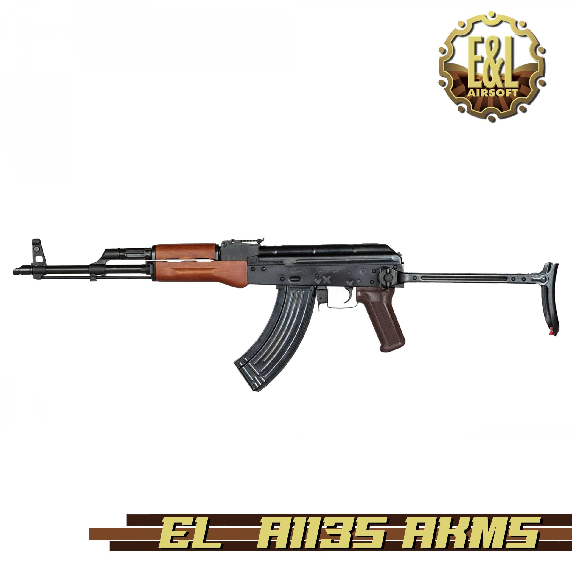 E&L EL-A113S AKMS เหล็กแท้ ไม้แท้
